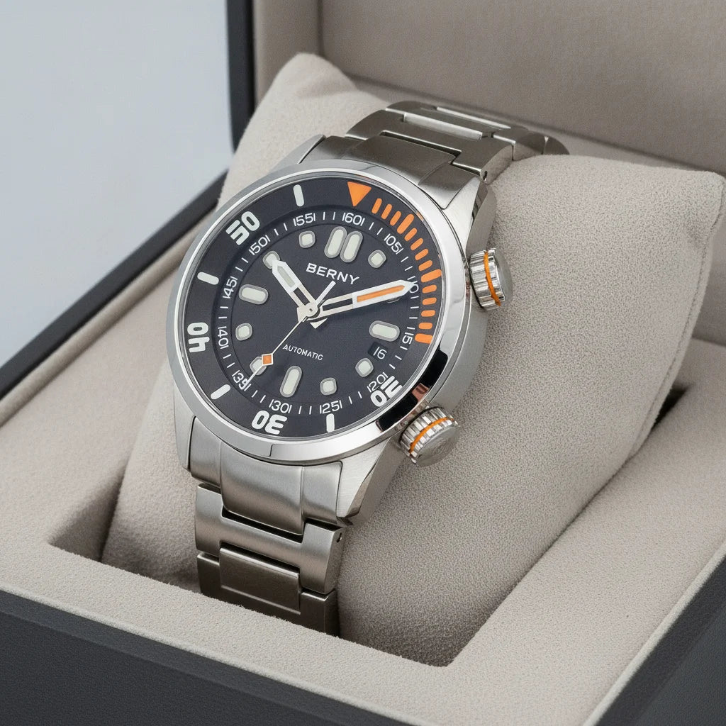 BERNY AM339M - watch in presentation box