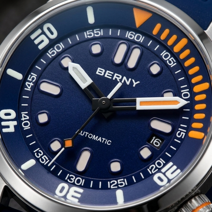 BERNY AM339M - dial macro detail