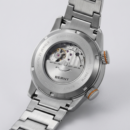 BERNY AM339M - caseback detail