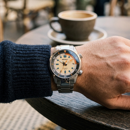 BERNY AM439M - wrist shot lifestyle