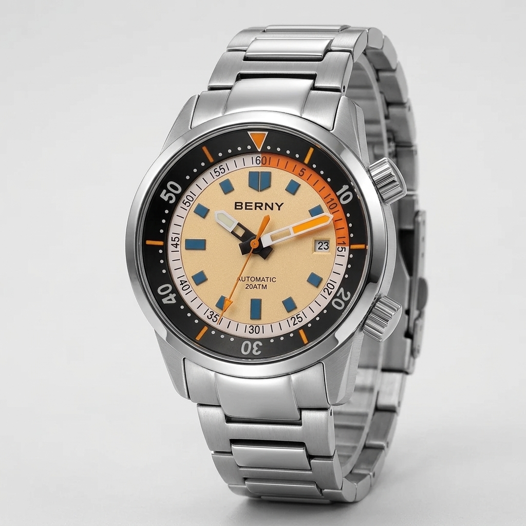 BERNY AM439M - three-quarter case view