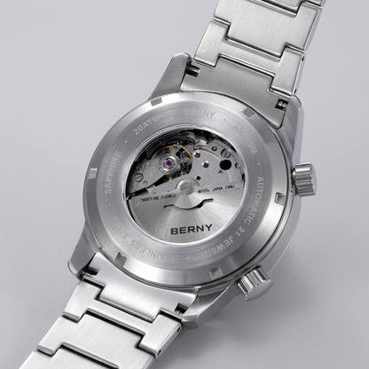 BERNY AM439M - caseback detail