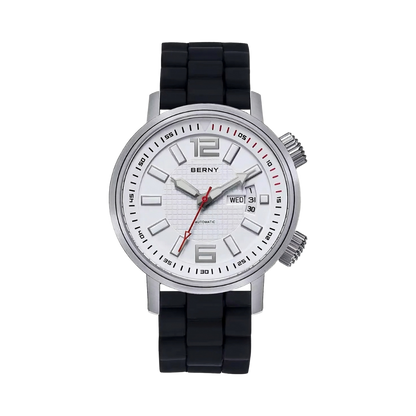 BERNY AM7081M - white dial front view packshot