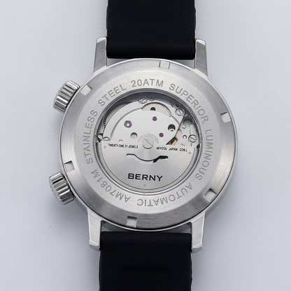 BERNY AM7081M - caseback detail