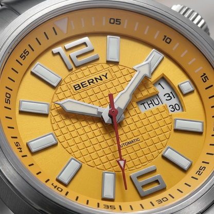 BERNY AM7081M - dial macro detail