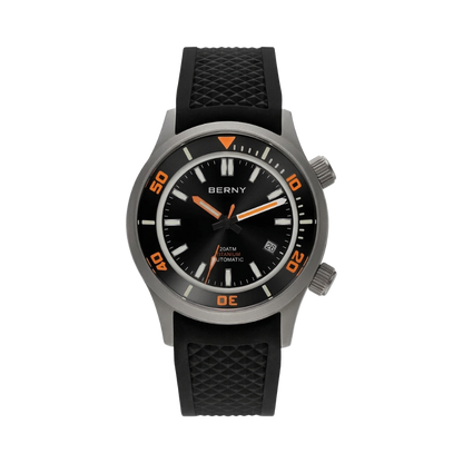 BERNY AMT149M - black dial front view packshot