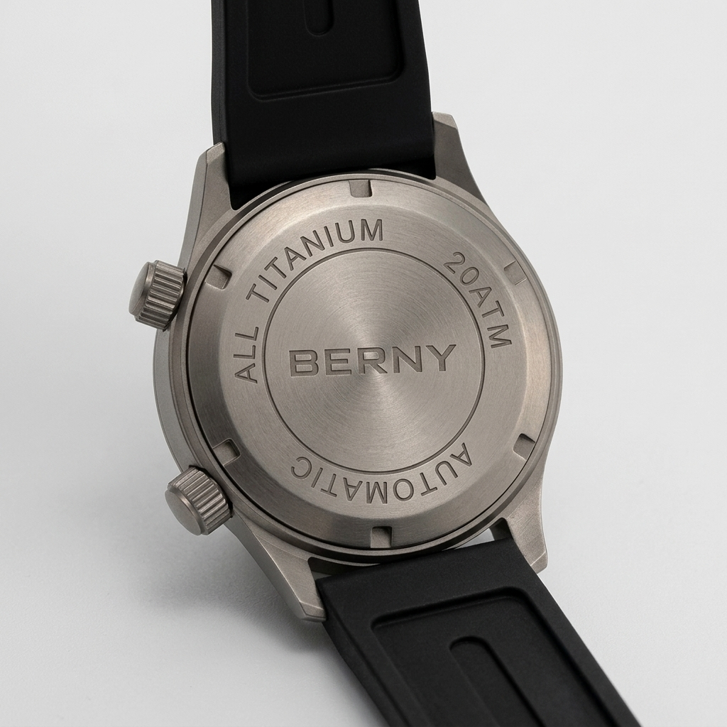 BERNY AMT149M - caseback detail