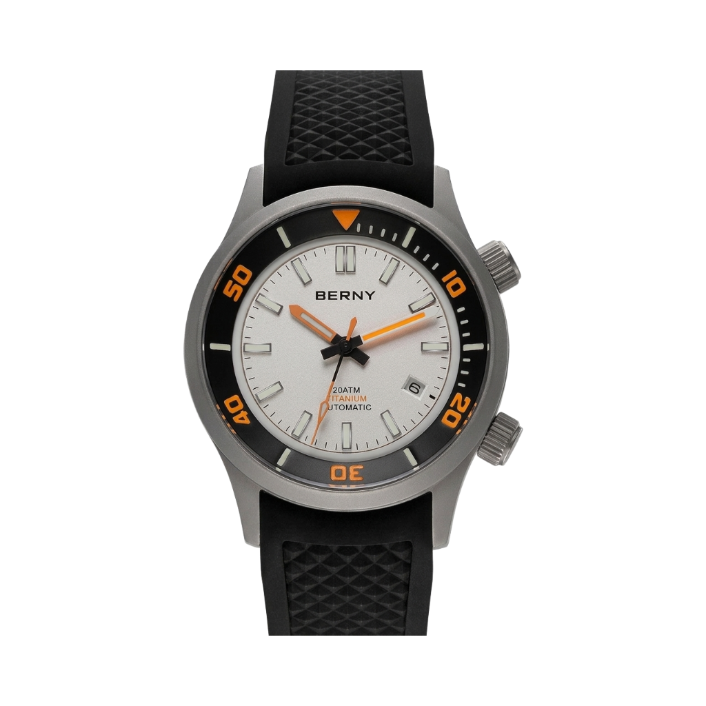 BERNY AMT149M - white dial front view packshot