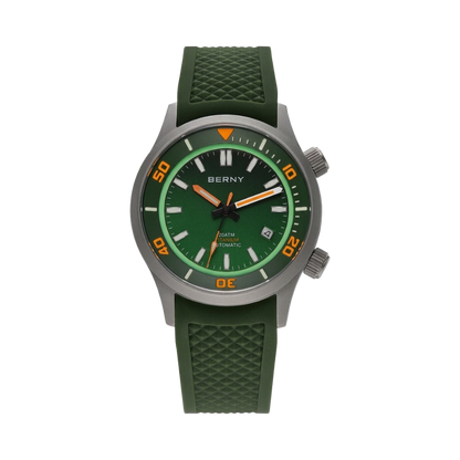 BERNY AMT149M - green dial front view packshot