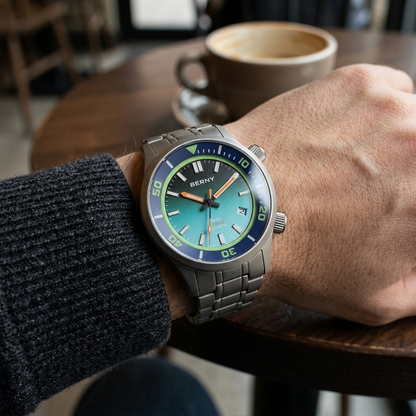 BERNY AMT149M - wrist shot lifestyle