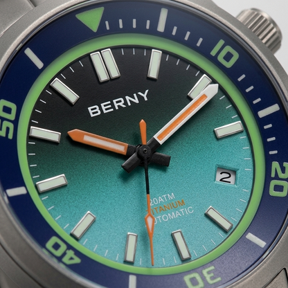 BERNY AMT149M - dial macro detail