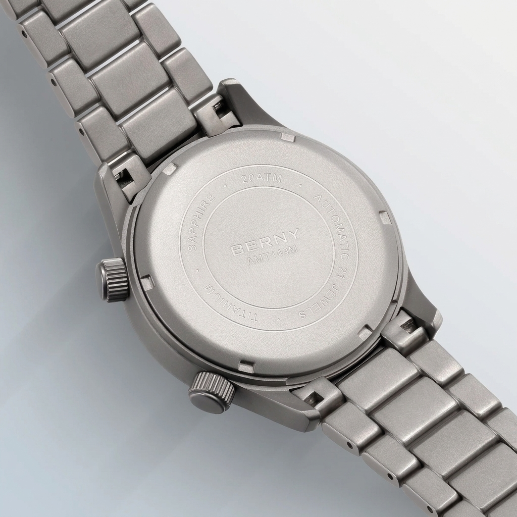 BERNY AMT149M - caseback detail