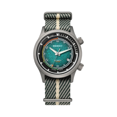 BERNY AMT159M - mint dial front view packshot