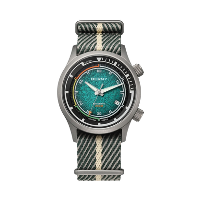 BERNY AMT159M - mint dial front view packshot