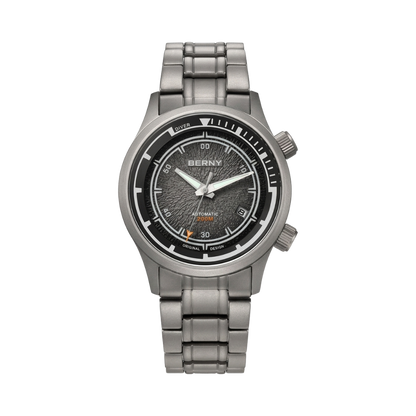 BERNY AMT159M - black dial front view packshot