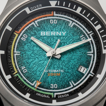 BERNY AMT159M - dial macro detail