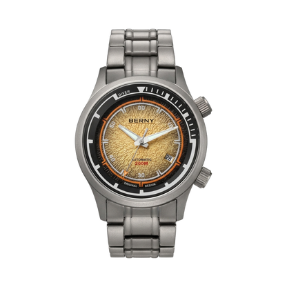 BERNY AMT159M - amber dial front view packshot