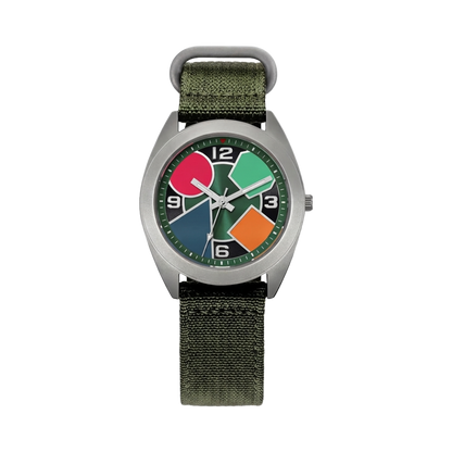 BERNY T2570M - green dial front view packshot