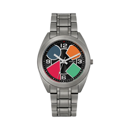 BERNY T2570M - black dial front view packshot