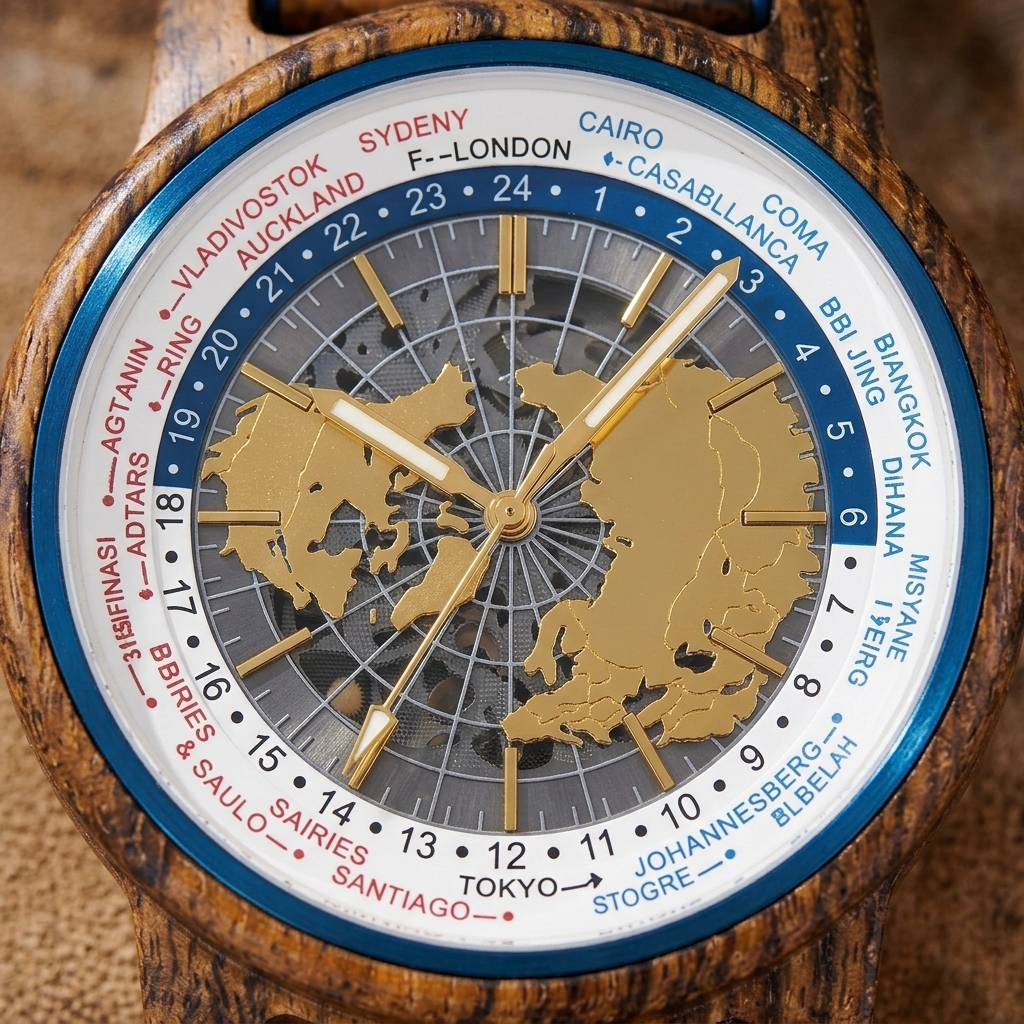 BOBO BIRD T204 - dial macro detail