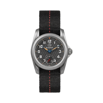 BODERRY Voyager S72 - grey dial no date front view packshot