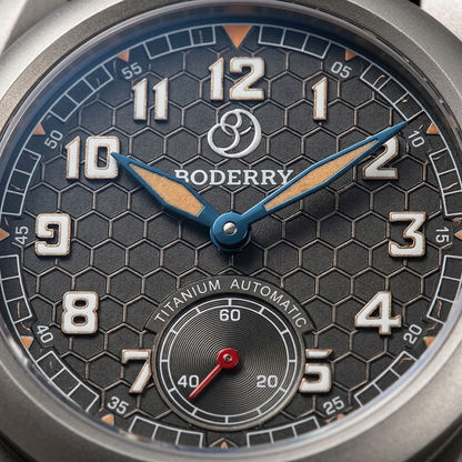 BODERRY Voyager S72 - dial macro detail