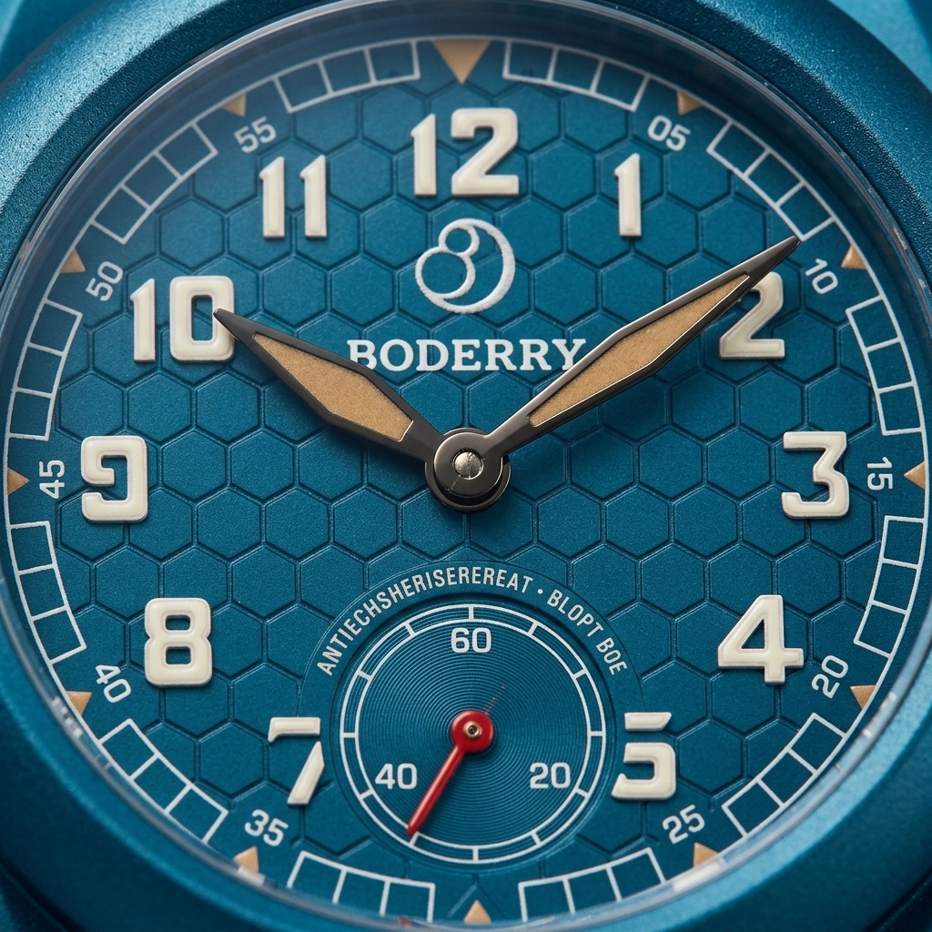 BODERRY Voyager S72 - dial macro detail