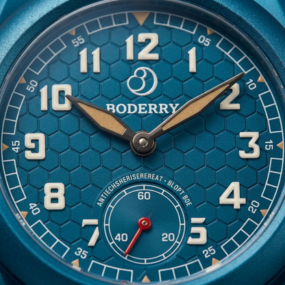 BODERRY Voyager S72 - dial macro detail