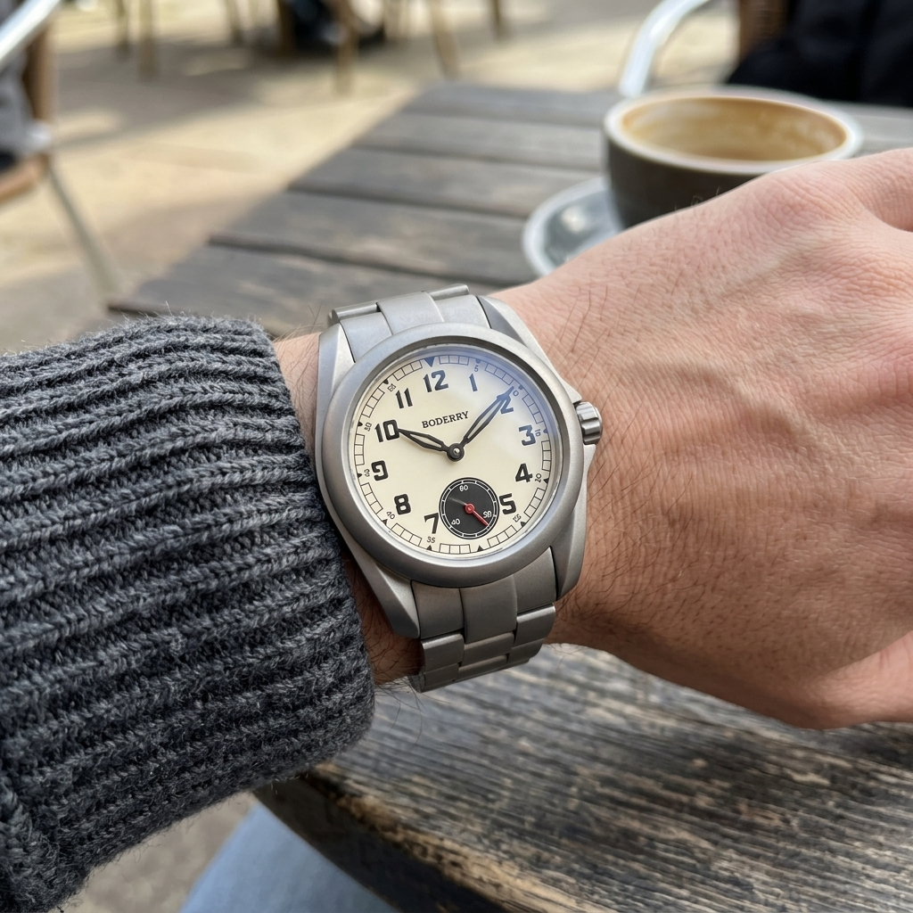 BODERRY Voyager S72 - wrist shot lifestyle