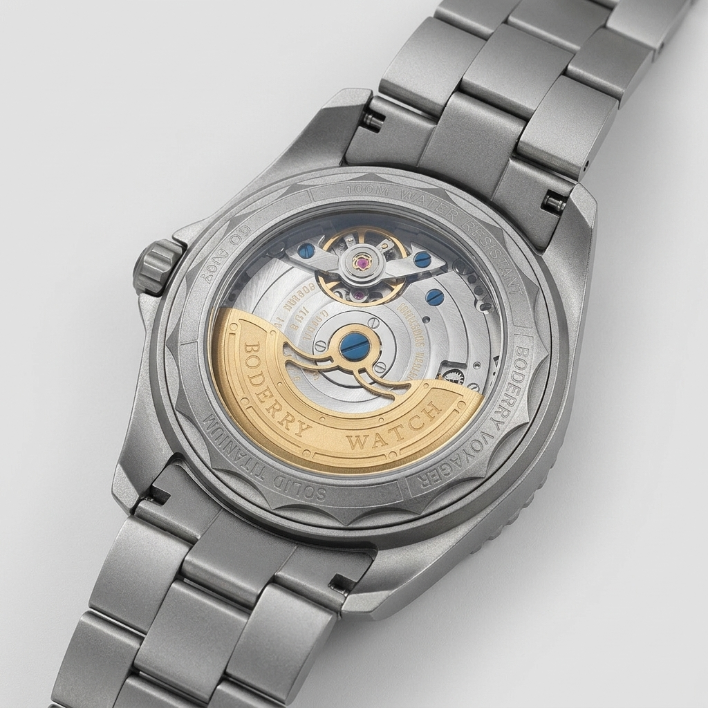 BODERRY Voyager S72 - caseback detail