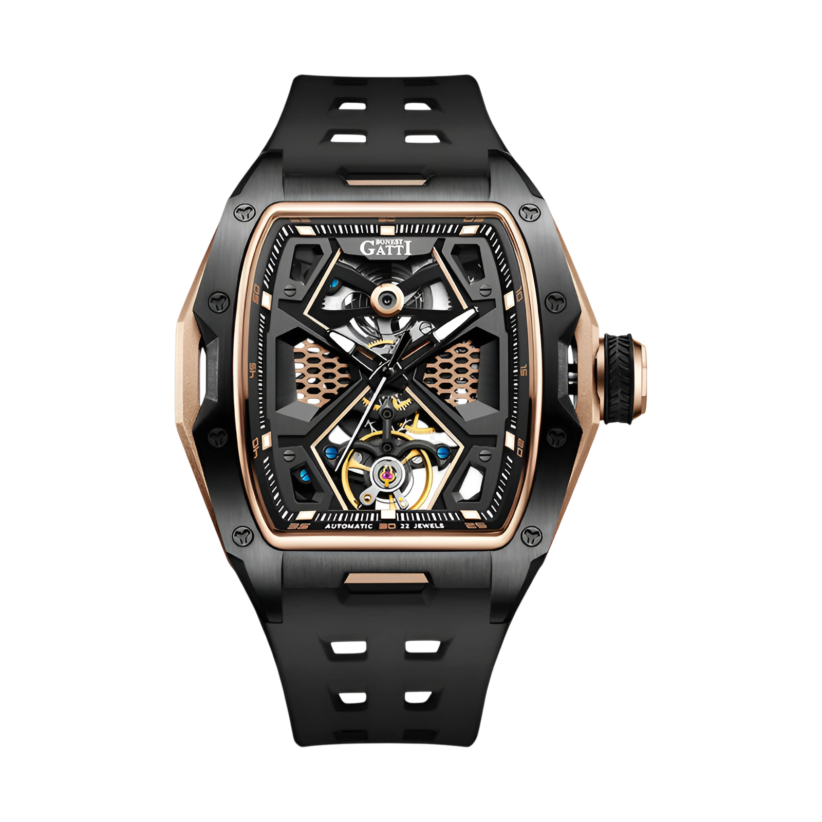 BONEST GATTI BG5501 - Automatic Mechanical Watch with Sapphire