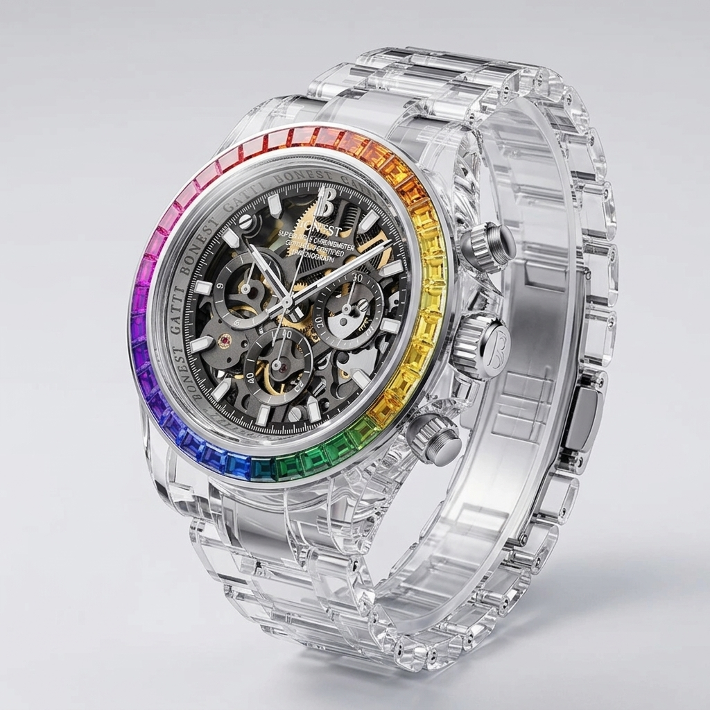 BONEST GATTI BG6009 - three-quarter case view