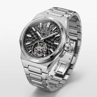 BONEST GATTI BG7005 - Aut - automatic timepiece, three quarter view