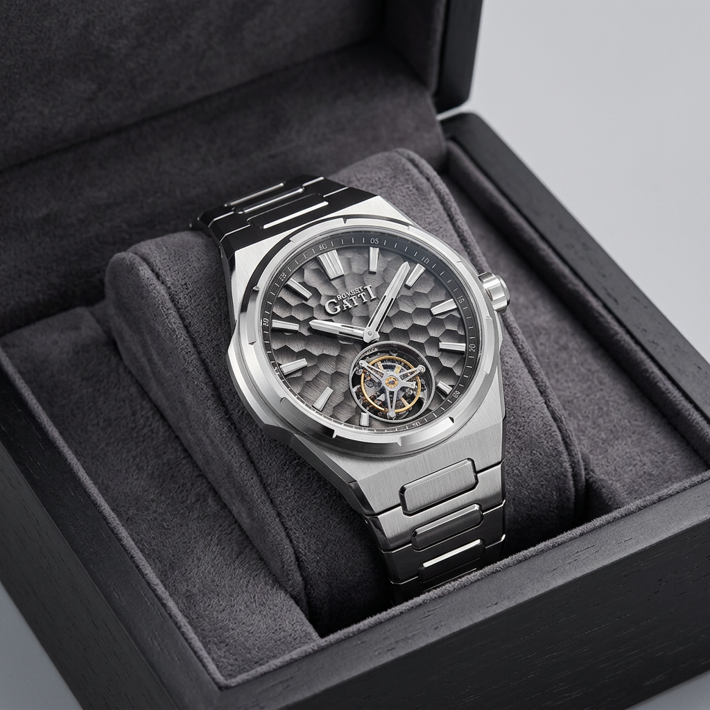 BONEST GATTI BG7005 - Aut - automatic watch, luxury presentation in Box