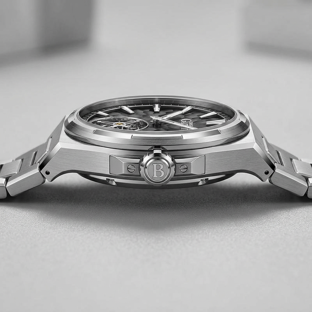 BONEST GATTI BG7005 - Aut - Side profile, luxury chronograph