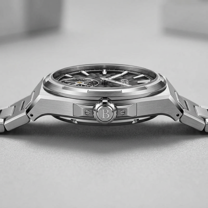 BONEST GATTI BG7005 - Aut - Side profile, luxury chronograph