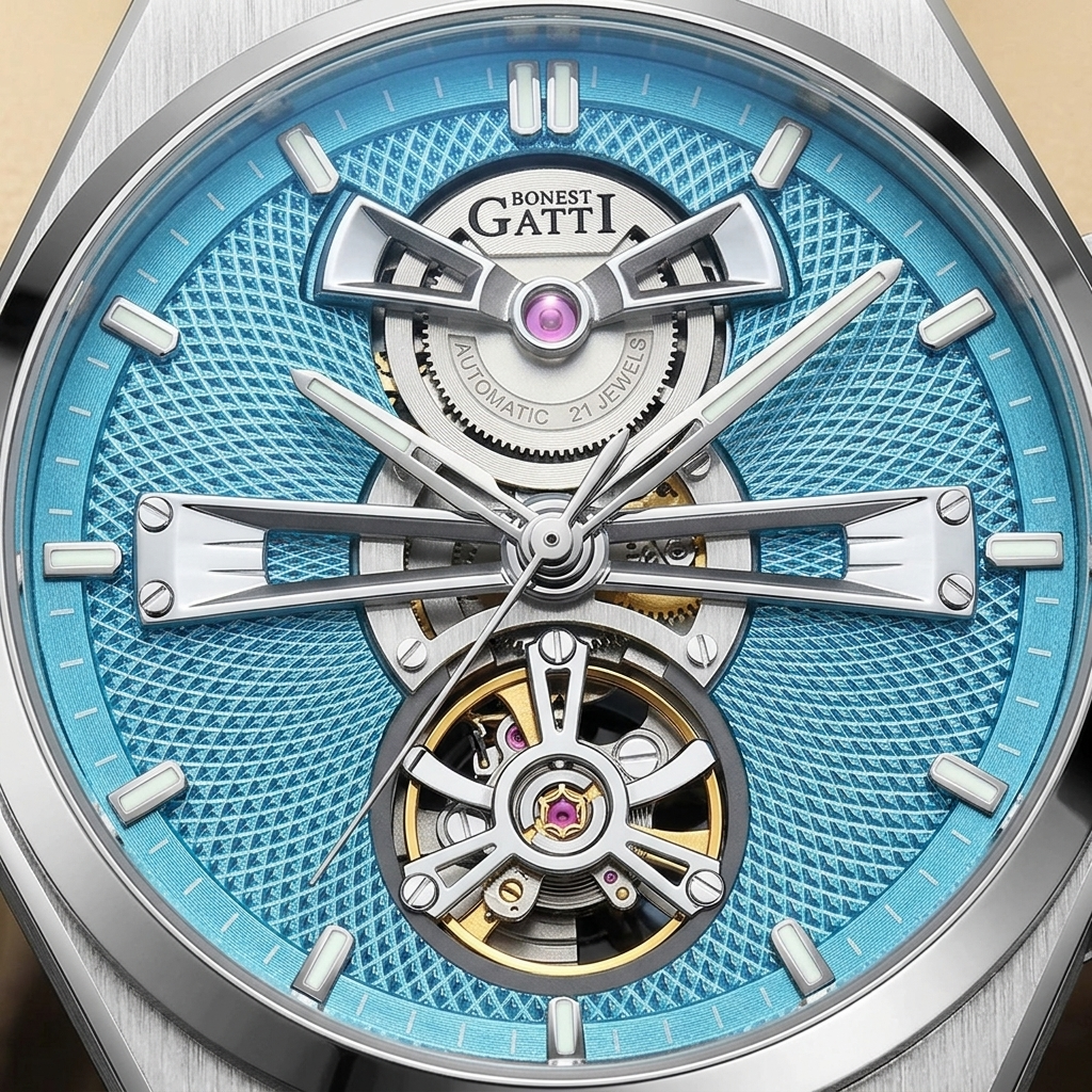 BONEST GATTI BG8014 - dial macro detail