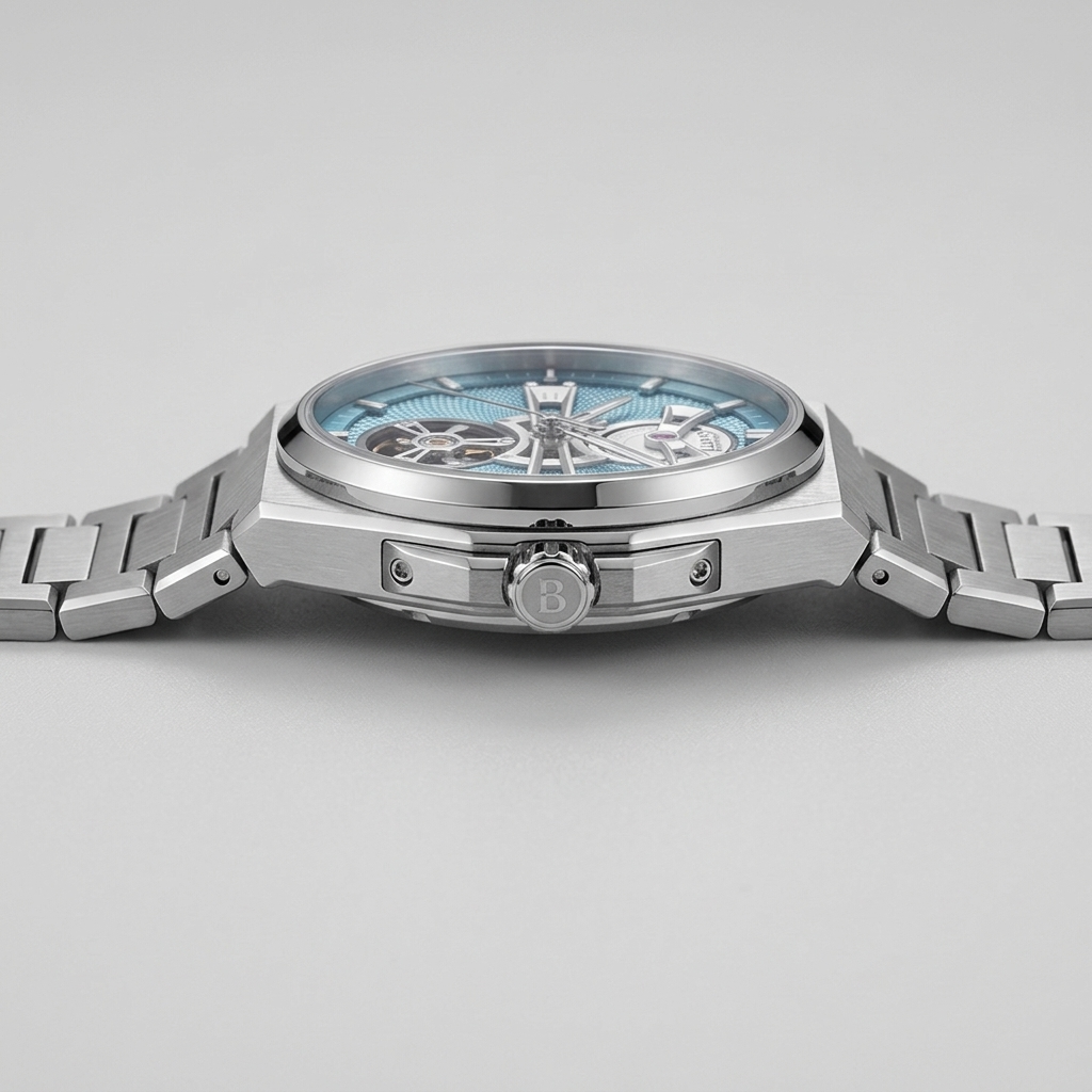 BONEST GATTI BG8014 - side profile case crown