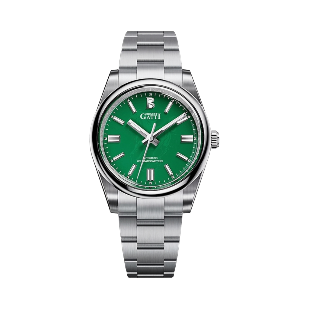 BONEST GATTI BG8015 - green dial front view packshot