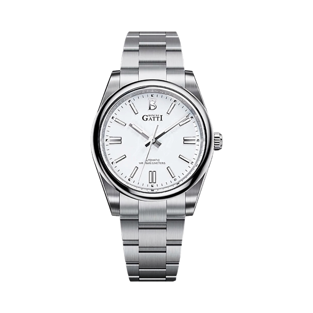 BONEST GATTI BG8015 - white dial front view packshot