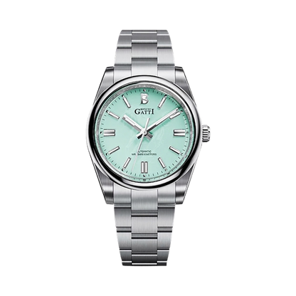 BONEST GATTI BG8015 - ice blue dial front view packshot