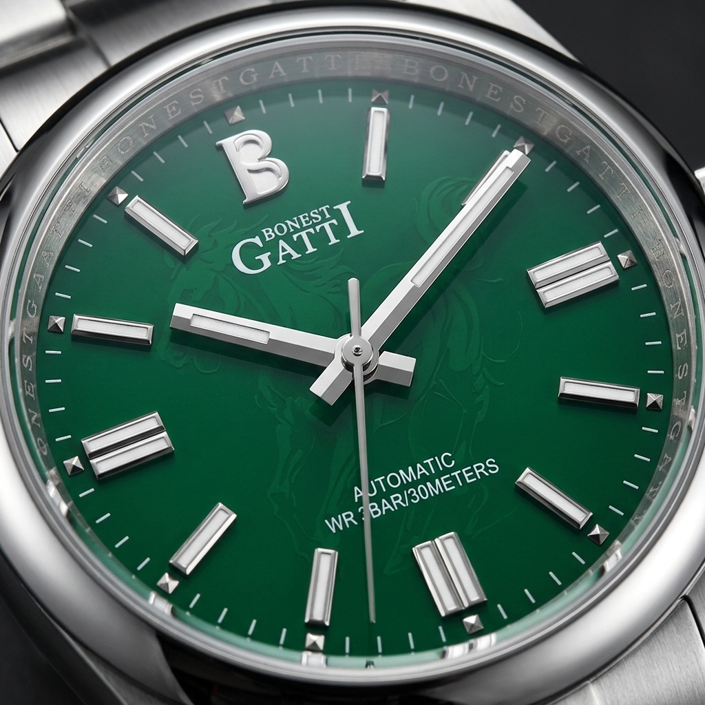 BONEST GATTI BG8015 - dial macro detail