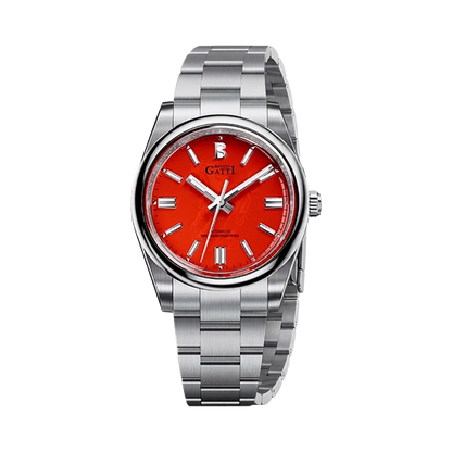 BONEST GATTI BG8015 - red dial front view packshot