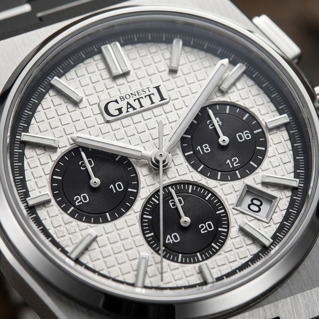BONEST GATTI BG8016 - dial macro detail