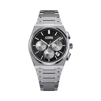 BONEST GATTI BG8016 - black dial front view packshot