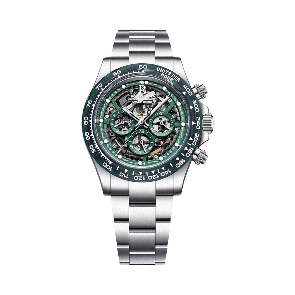 BONEST GATTI BG8019 - green dial front view packshot