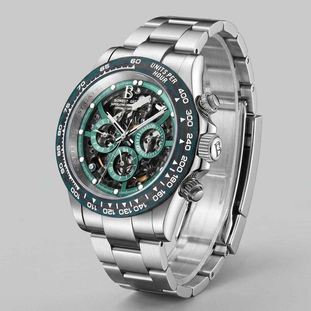 BONEST GATTI BG8019 - three-quarter case view