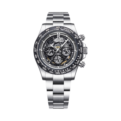 BONEST GATTI BG8019 - black dial front view packshot
