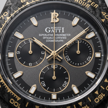 BONEST GATTI BG9010 - Aut - dial texture horology detail