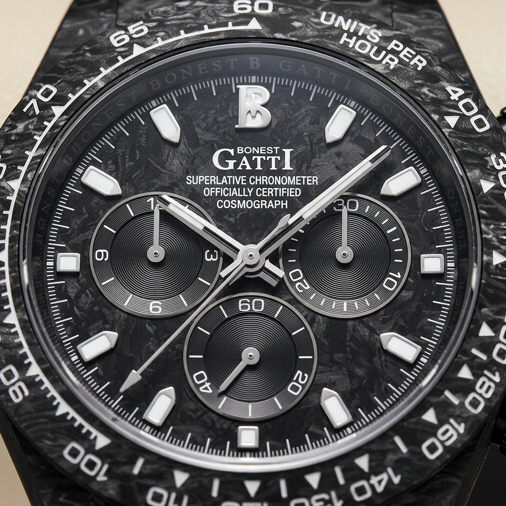 BONEST GATTI BG9012 - dial macro detail